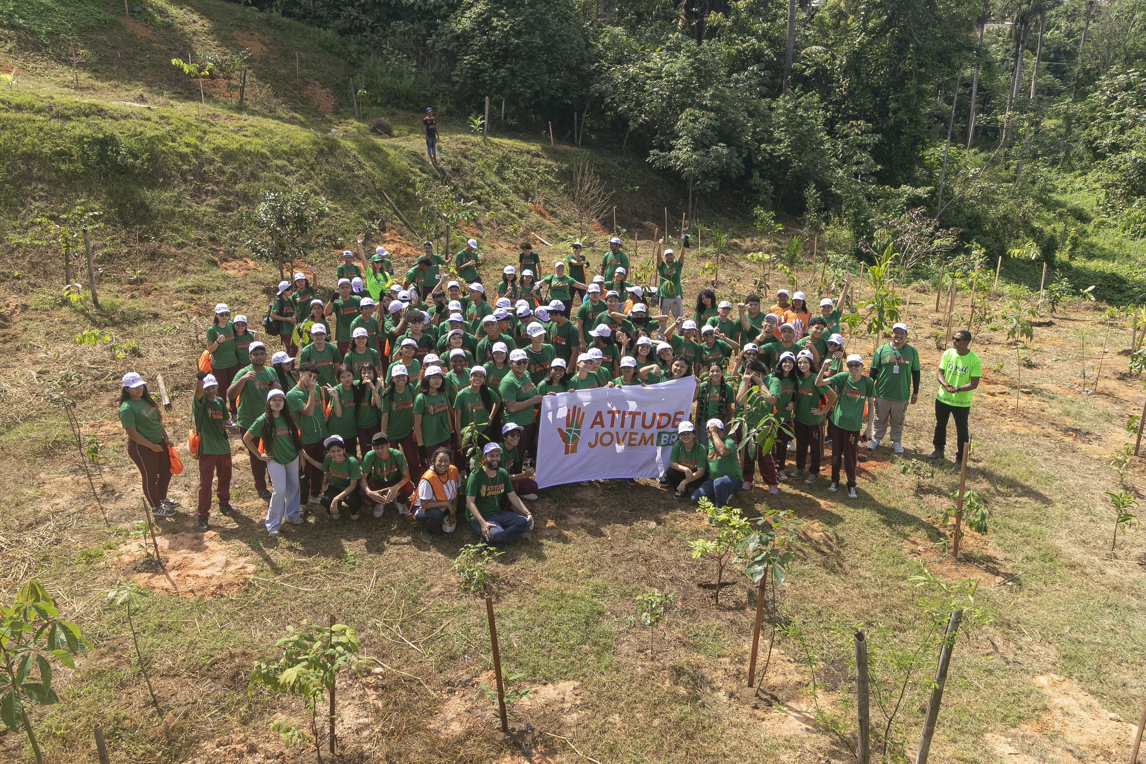 1ª Ação de Plantio - HUB Manaus (AM)