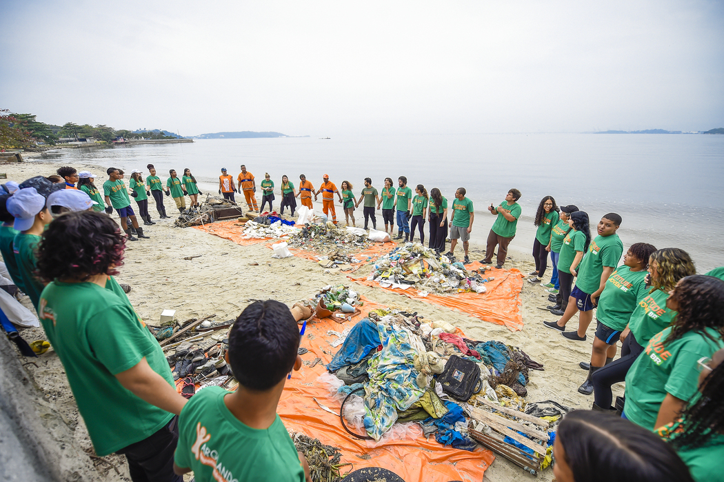1ª Ação de Limpeza de Praia - HUB Rio de Janeiro (RJ)